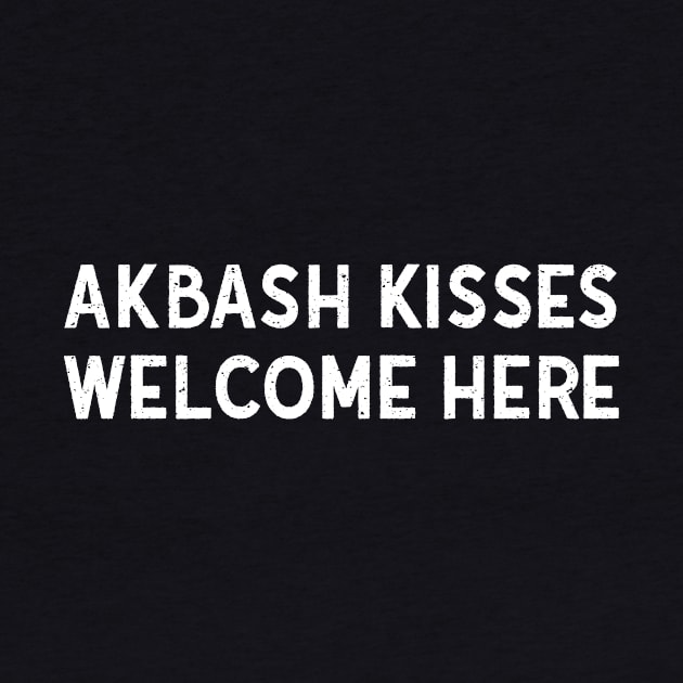 Akbash Kisses Welcome Here by trendynoize